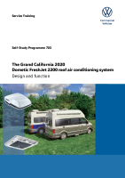 VW - SSP 703_The Grand California 2020 - Dometic FreshJet 2200 roof air conditioning system - Self Study Programme 